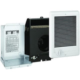 Cadet Com-Pak Electric Wall Heater Complete Unit with Thermostat (Model: CSC152TW, Part: 67506), 240/208 Volt, 1500/1125 Watt, White