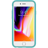 Speck Products CandyShell iPhone SE (2022) Case| iPhone SE (2020)| iPhone 8| iPhone 7 - Jewel Teal/Mykonos Blue