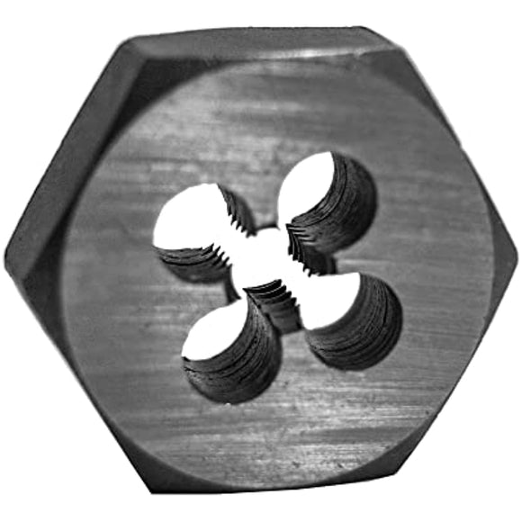 Century Drill & Tool 96206 Carbon Steel Die, 3/8-24NF