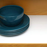 Con-Tact Brand Creative Covering, 09F-C9953-12, Adhesive Vinyl Shelf Liner and Drawer Liner, White, 18" x 9'