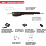 Mighty Mule MM371W Automatic Gate Opener (SMART), Single, BLACK