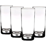 Highball Glasses Set Of 4, Tall Drinking Glasses 17 oz Home Essentials & Beyond Beverage Water Glass Cups for Water, Juice, Cocktails. Bar Glasses. Dishwasher Safe.