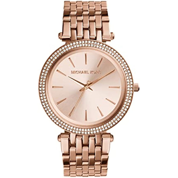 Michael Kors Analog Rose Dial Women's Watch - MK3192