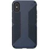 Speck Products Presidio Grip iPhone Xs/iPhone X Case, Eclipse Blue/Carbon Black
