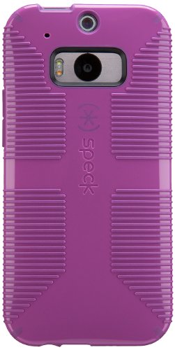 Speck Products CandyShell Grip Case for HTC One M8 Smartphone - Beaming Orchid Purple/Revolution Purple