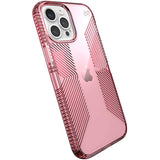 Speck Products Presidio Perfect-Clear Grip iPhone 12 Pro Max Case, Vintage Rose/Vintage Rose