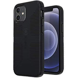 Speck Products CandyShell Pro Grip iPhone 12 Mini Case, Black/Black (137595-1050)