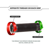 Supply Giant Everflow Supplies NRLB1004 4" Long Black Left/Right Steel Nipple Pipe Fitting with 1" Nominal Size Diameter, OSMC3006