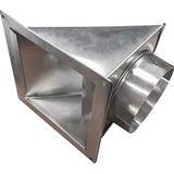 Builder's Best CECOMINOD035211 Aluminum Dryer Eave Vent, 4"