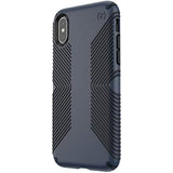 Speck Products Presidio Grip iPhone Xs/iPhone X Case, Eclipse Blue/Carbon Black