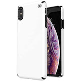 Speck iPhone Xs Max Case, Presidio PRO, White/Black