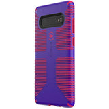 Speck Products CandyShell Grip Samsung Galaxy S10+ Case, Ultraviolet Purple/Ruby Red