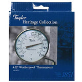 Taylor Precision Products Heritage Metal Dial Thermometer (4.25-Inch)