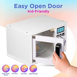 Play Brainy Pretend Toy Microwave for Kids with Rotating Turnable, 11 Pc. Set, Fun and Interactive Wooden Early Learning Kitchen Accessories Playset for Girls and Boys 3+