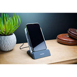 Ventev Universal Wireless Charger | Charges at Rapid Rate, No Cable Needed, Multi View Capability | Short Circuit, Overcharge Protection | Black (599456)