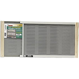 Frost King AWS1207 04532001138 Ventilators with Screens, 10" 21-37", 10in High x Fits 21-37in Wide, White