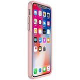 Speck iPhone XS Presidio Show Case, Show Off Your Phone and Stay Protected with IMPACTIUM 10-Feet Drop Protection, Clear/Rose Gold