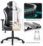 Big and Tall Ergonomic Backrest Video High-back Gaming Chair Racing Office