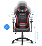 Big and Tall Ergonomic Backrest Video High-back Gaming Chair Racing Office