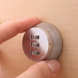 Combi-Cam 7850R-M Chrome Medium 7/8" Combi-Cam Combinated Cam Lock