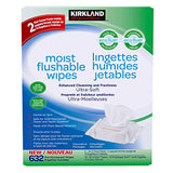 Kirkland Signature Kirkland signature moist flushable wipes 632 wipes, 632 count, White
