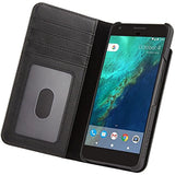 Case-Mate - Google Pixel 2 XL Wallet Case - Wallet Folio - Leather Wallet - ID + Cards + Cash - Protective Design for Pixel 2 XL - Black