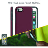 OtterBox SYMMETRY SERIES Case for iPhone SE (3rd and 2nd gen) and iPhone 8/7 - Retail Packaging - BOUQUET (BLAZER BLUE/BLAZER BLUE/BOUQUET GRAPHIC)