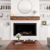 Elegant Decorative Votive Candle Holder Centerpiece, 5 Glass Votive Cups on Wood Base/Tray for Wedding, dining table centerpiece, decorations living room, decor coffee table Centerpiece, birthday gift