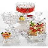 Crystal Dessert Bowls 16-Pc Trifle Tasting Set, Dessert, Ice Cream, Fruit Bowls