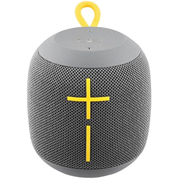 UE WONDERBOOM Super Portable Waterproof Bluetooth Speaker (Stone Grey) (Renewed)