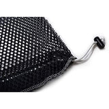 Mesh Equipment Bag, Black - 32” x 36” - Adjustable, sliding drawstring cord closure. Perfect mesh bag for parent or coach, making it easy to transport and keeping your sporting gear organized.