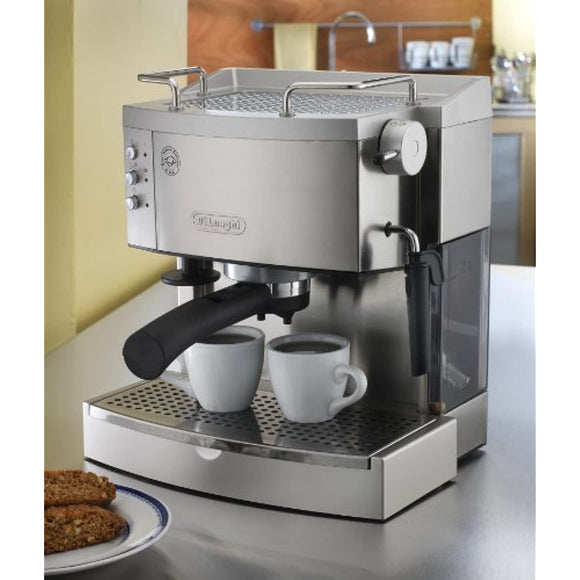 De'Longhi 15 bar Pump Espresso Maker, EC702, Metal