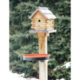 Farm Innovators Model BD-75 3-In-1 Heated Birdbath, 75-Watt, Terra Cotta Color
