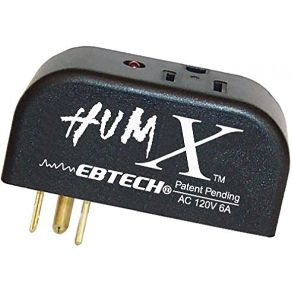 Ebtech Hum X Ground Line Voltage Filter,Black