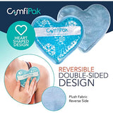 Reusable Gel Ice Packs, 6 Heart Shaped Hot and Cold Gel Bead Compression Therapy