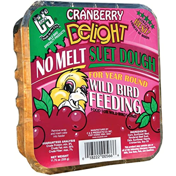 C & S 11.75OZ Cranberry Suet