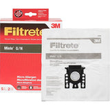 3M Filtrete Miele G/N Synthetic Vacuum Bag, Single Unit