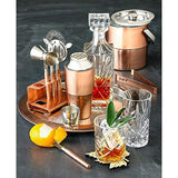 Set of 6 CRYSTAL HIGHBALL Durable Drinking glasses Limited Edition Glassware Drinkware Cups/coolers (11oz)