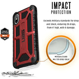 URBAN ARMOR GEAR UAG iPhone Xs/X [5.8-inch Screen] Case [Crimson] Rugged