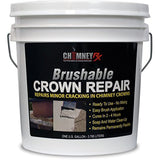 CHIMNEYRX Brushable Chimney Crown Repair, 1 Gallon