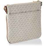 Michael Kors Women's Flat Crossbody, Vanilla, One Size