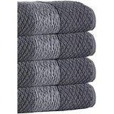 Enchante Home - Anton Turkish Towels - 8 Piece Hand Towels, Long Staple Turkish Towel - Quick Dry, Soft, Absorbent