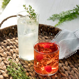 Elegant Drinking Glasses, 8 Highball Glasses (16oz) and 8 Rocks Glass (12oz), Set of 16 Durable Glass Cups — Lead-Free Clear Glassware Set