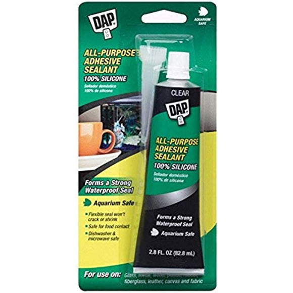 3-oz. Clear Silicone Aquarium Sealant -00755