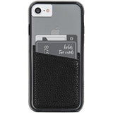 Case-Mate CM035446 - Stick On Credit Card Wallet - POCKETS - Ultra-slim Card Holder - Universal fit - Apple � iPhone � Samsung � Galaxy - and more � Black