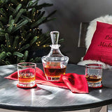 Classic Stylish 10 oz Durable Whiskey Glasses, Bubble Tumbler Cups, Set Of 4 Drinking Glasses - Premium Quality - Perfect For Water, Scotch, Bourbon, Cognac, Cocktails, etc.