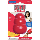 KONG - Classic Dog Toy, Durable Natural Rubber- Fun to Chew, Chase and Fetch - for Medium Dogs