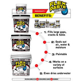 Flex Paste 3 lb Tub (White)