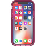 tech21 - Phone Case Compatible with Apple iPhone X - Evo Wave - Burgundy