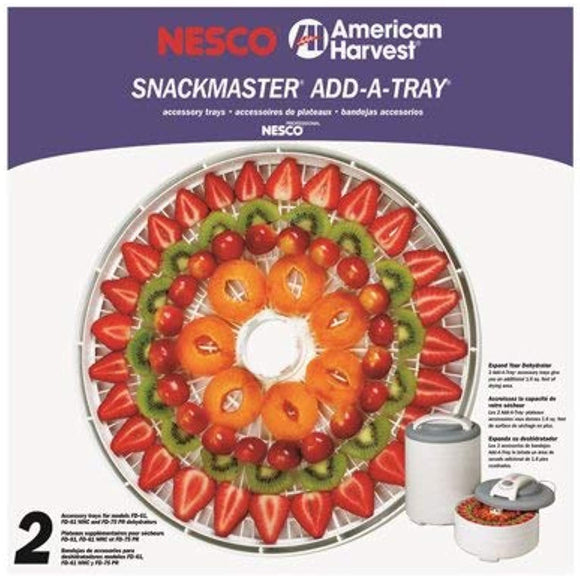 ENGLEWOOD MARKETING GROUP INC Metal Ware Corp The LT-2SG 13-1/2-Inch Add-A-Trays for Food Dehydrators, 2-Pack - Quantity 3